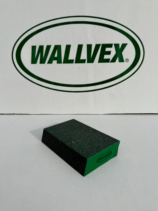 Wallvex Premium Green Dual-Angle Sanding Sponge - Medium/Fine Grit